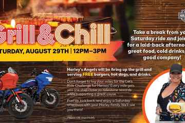 Grill &amp; Chill! at Harley Davidson