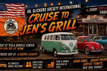 Oil Slickers Society Cruise to Jen's Grill
