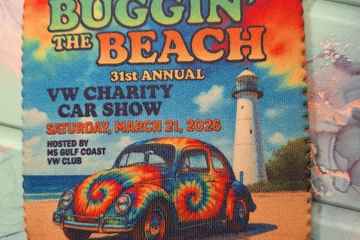Buggin' the Beach 2026, the 31st Annual Charity VW Car Show
