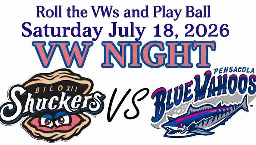 VW Night, the Biloxi Shuckers vs the Pensacola Blue Wahoos
