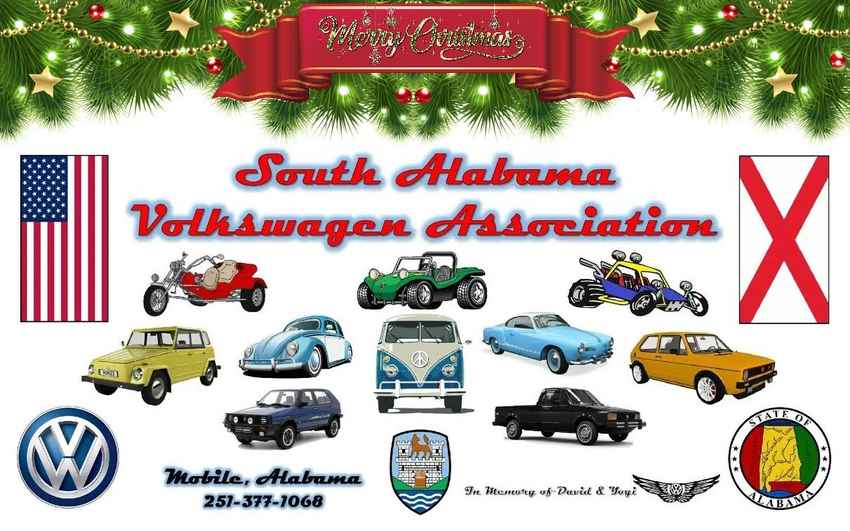 South Alabama Volkswagen Association Christmas Party & Fellowship