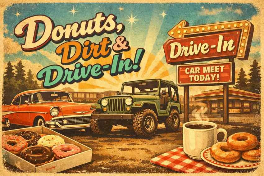 Donuts, Dirt, & Drive-in
