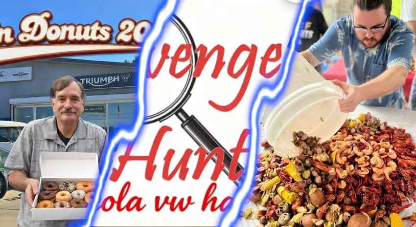 Triple Threat Event... VWs and FOOD All Day Saturday!