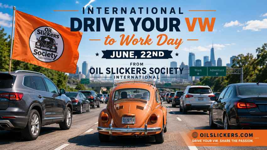 International Drive Your VW to Work Day