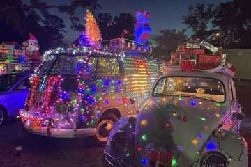 2026 pensacola vw Christmas light cruise